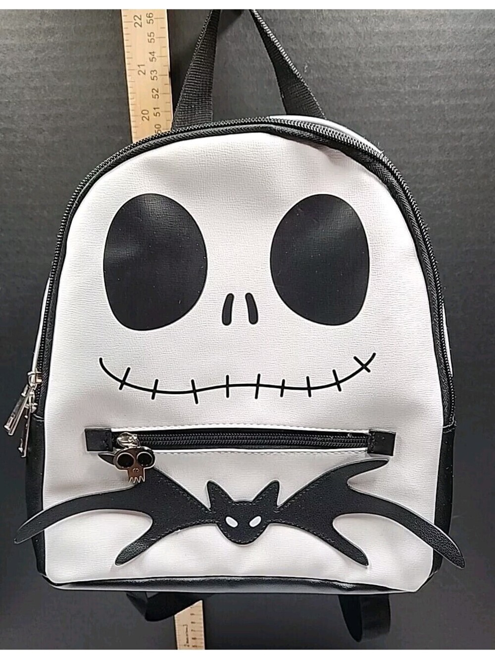 Disney Nightmare Before Christmas Bag/ Purse/small Backpack,adj.straps, Zip Shut